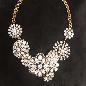 J Crew Crystal Statement Necklace